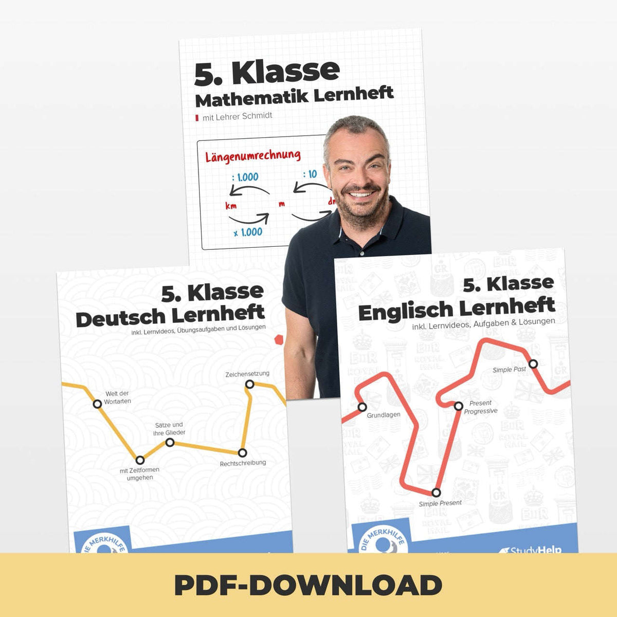 Hauptfächer Set für die 5. Klasse Namma Markt