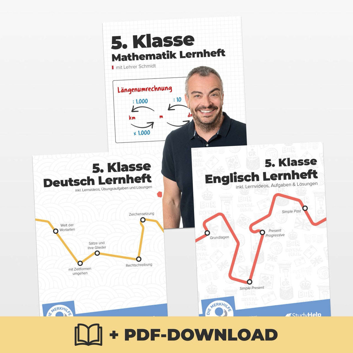 Hauptfächer Set für die 5. Klasse Namma Markt
