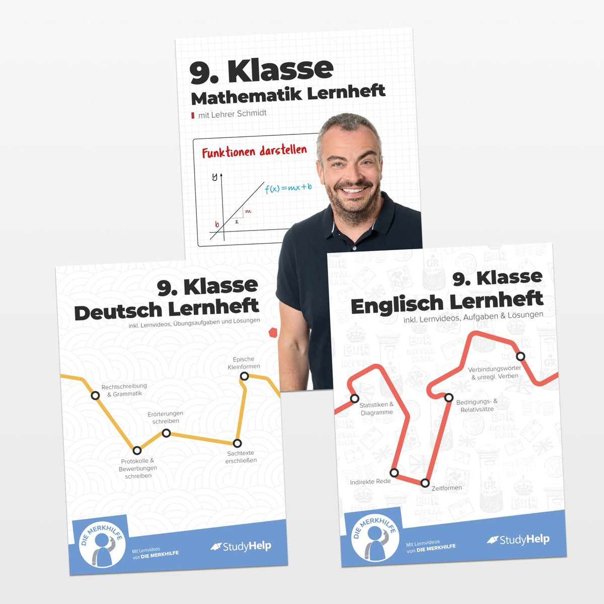 Hauptfächer Set für die 9. Klasse