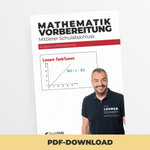 Mathe Prüfungsvorbereitung - Mittlerer Schulabschluss
