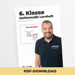 Mathematik Lernheft 6. Klasse by Lehrer Schmidt