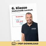Mathematik Lernheft 6. Klasse by Lehrer Schmidt