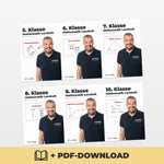 Mathematik Lernhefte Set für die SEK 1 by Lehrer Schmidt