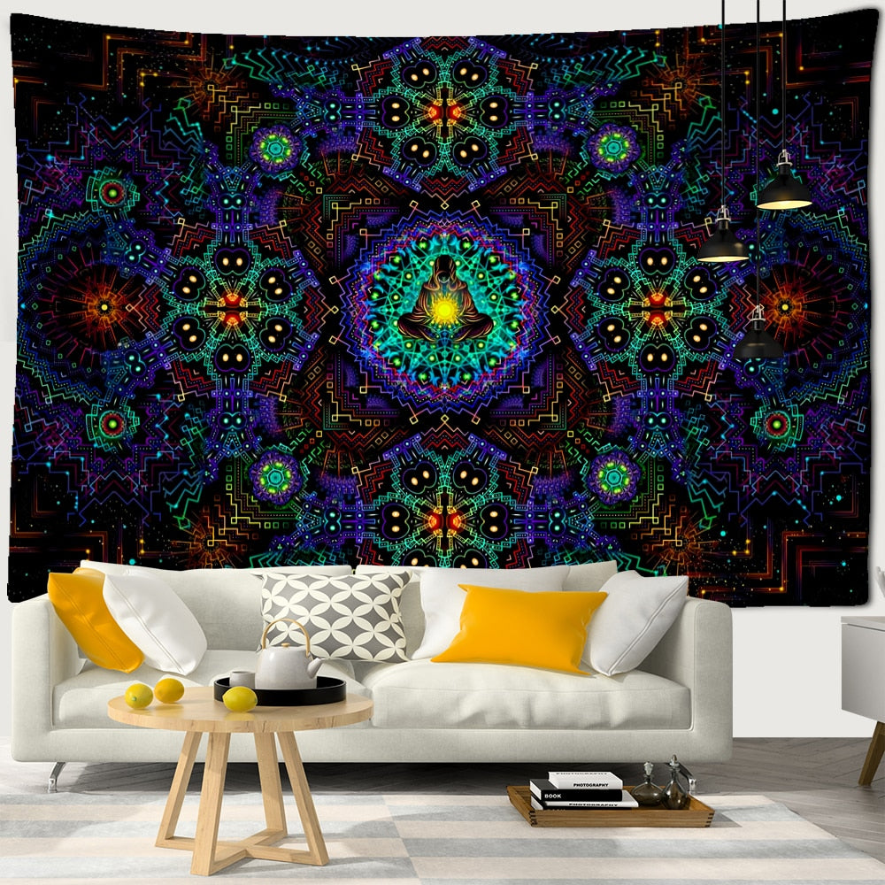Mystic Mystical Schwarzlichtposter