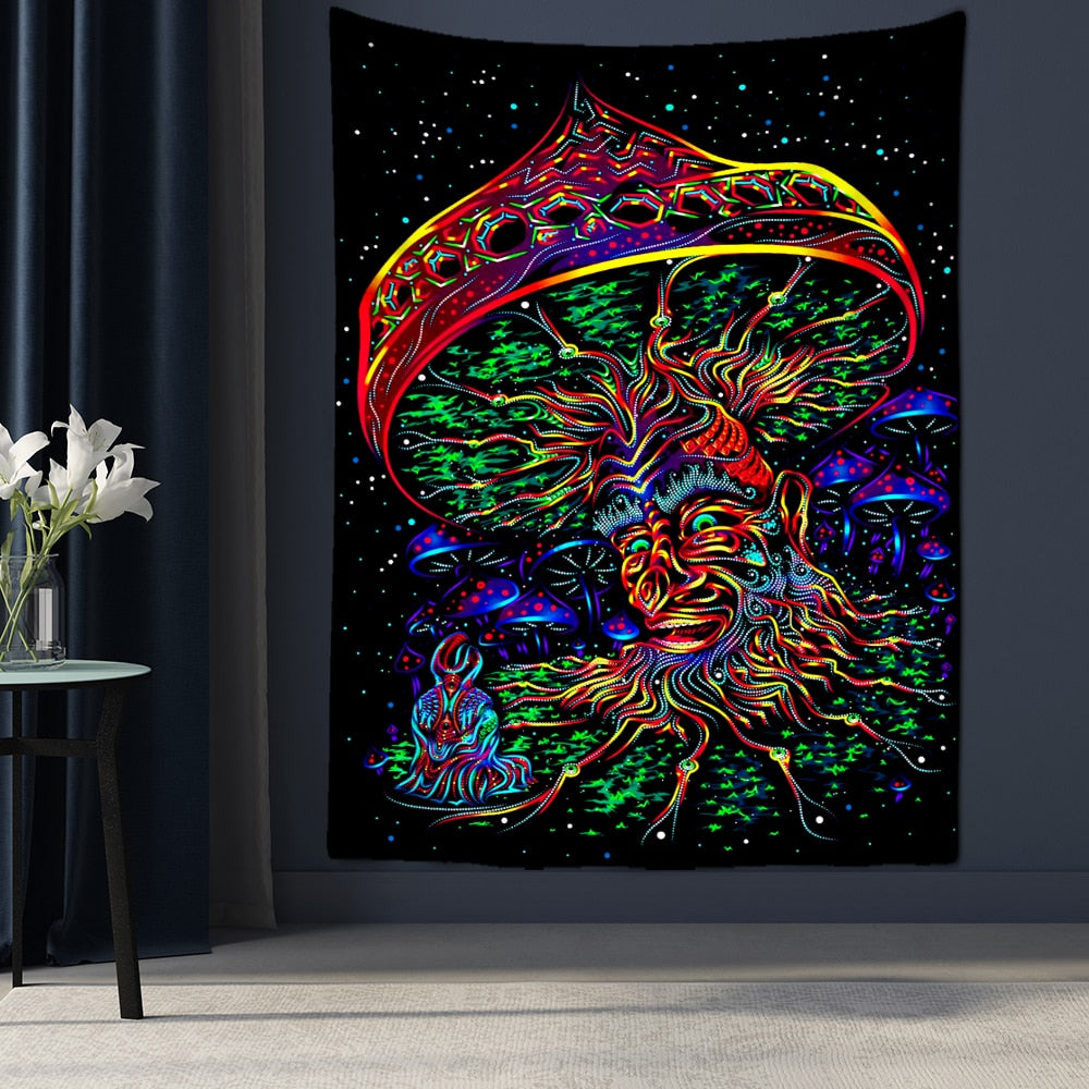Mystic Mystical Schwarzlichtposter