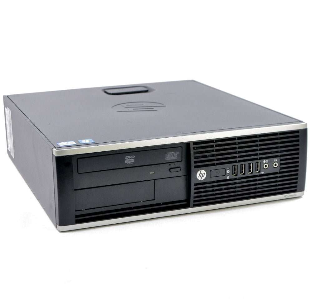 HP EliteDesk 8300 SFF Intel Quad Core i5 256GB SSD 8GB Windows 10 Pro DVD Brenner