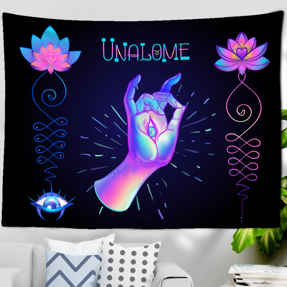 Mystic Mystical Schwarzlichtposter
