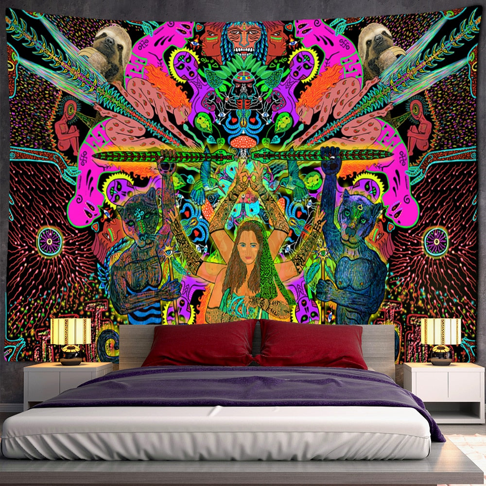 Mystic Mystical Schwarzlichtposter