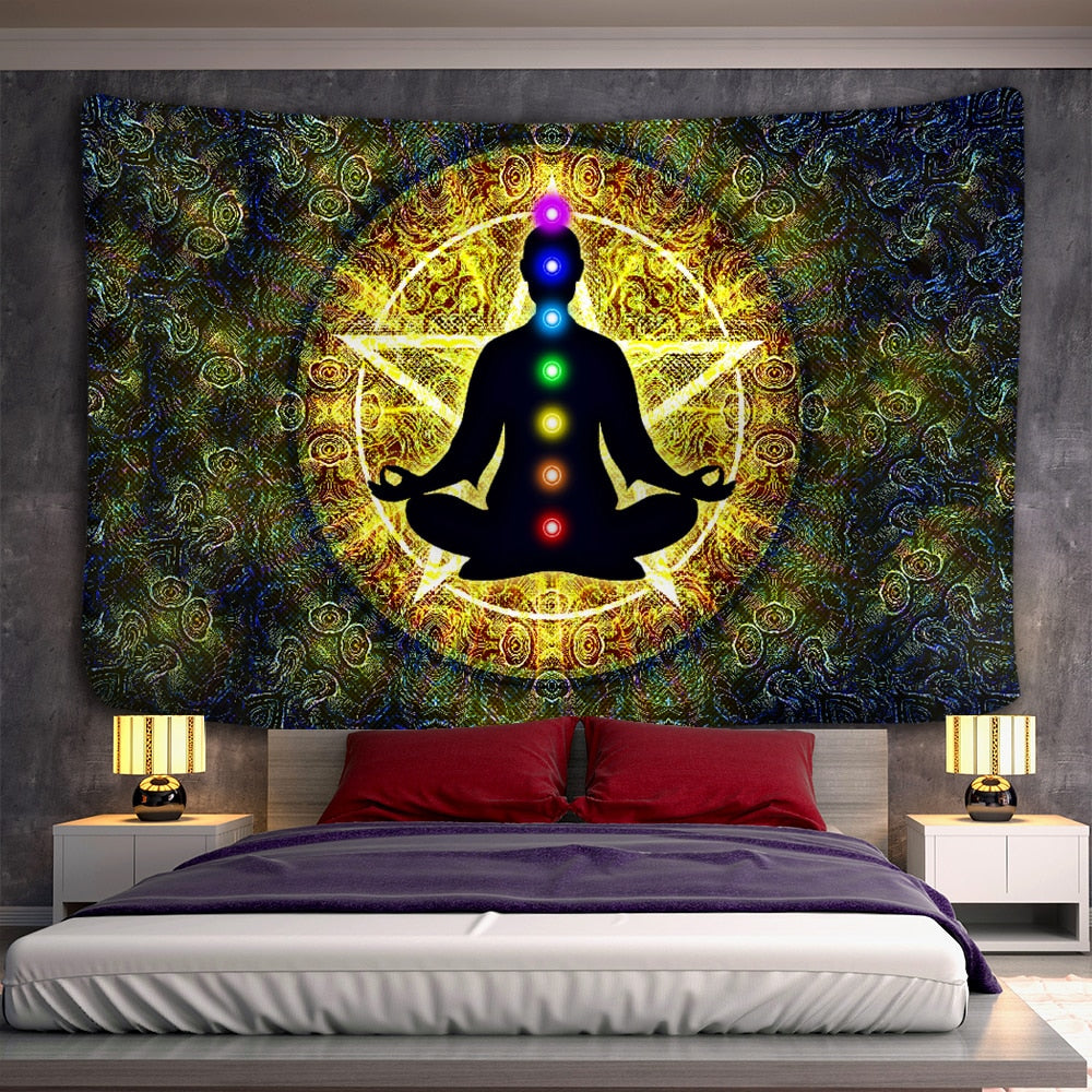 Mystic Mystical Schwarzlichtposter