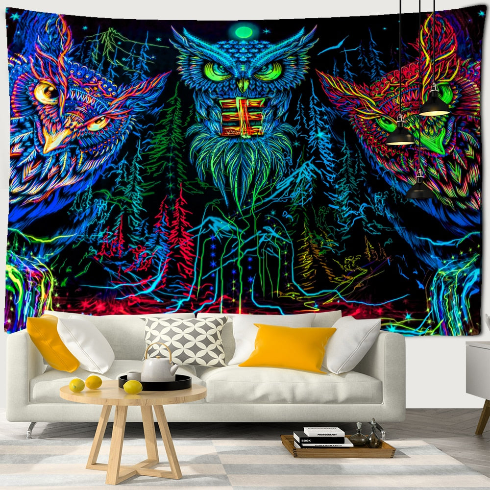 Mystic Mystical Schwarzlichtposter