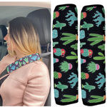 Auto Gurtschutz Kaktus
