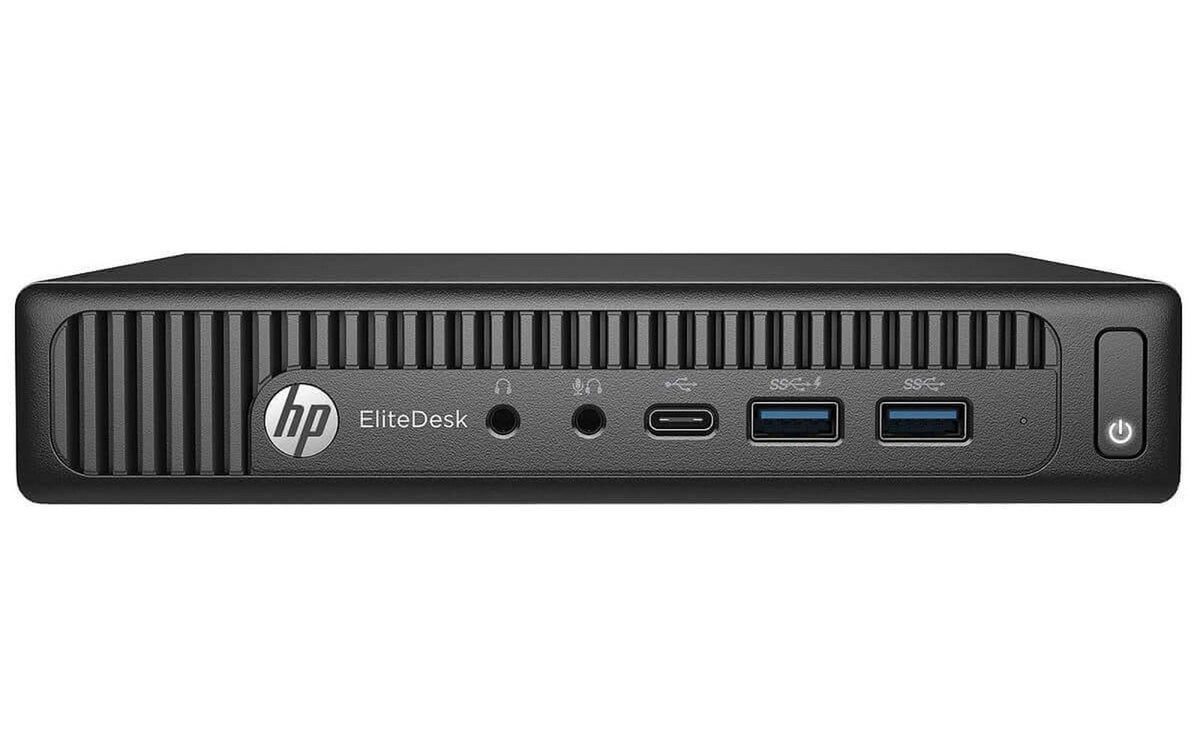 HP EliteDesk 800 G2 Desktop Mini USDT Intel Quad Core i5 256GB SSD 8GB Windows 10 Pro MAR