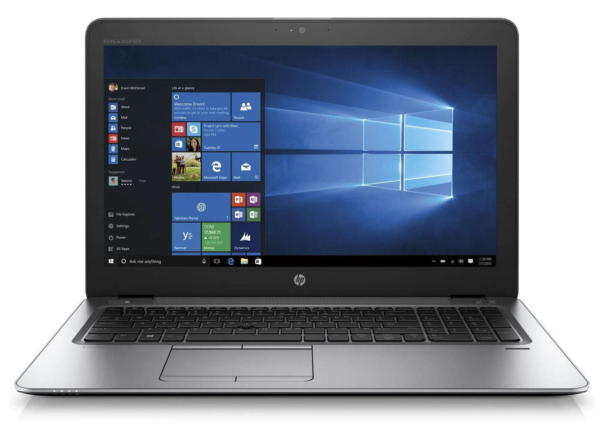 HP EliteBook 755 G4 15,6 Zoll 1920x1080 Full HD AMD Pro A10 256GB SSD 8GB Windows 10 Pro Webcam