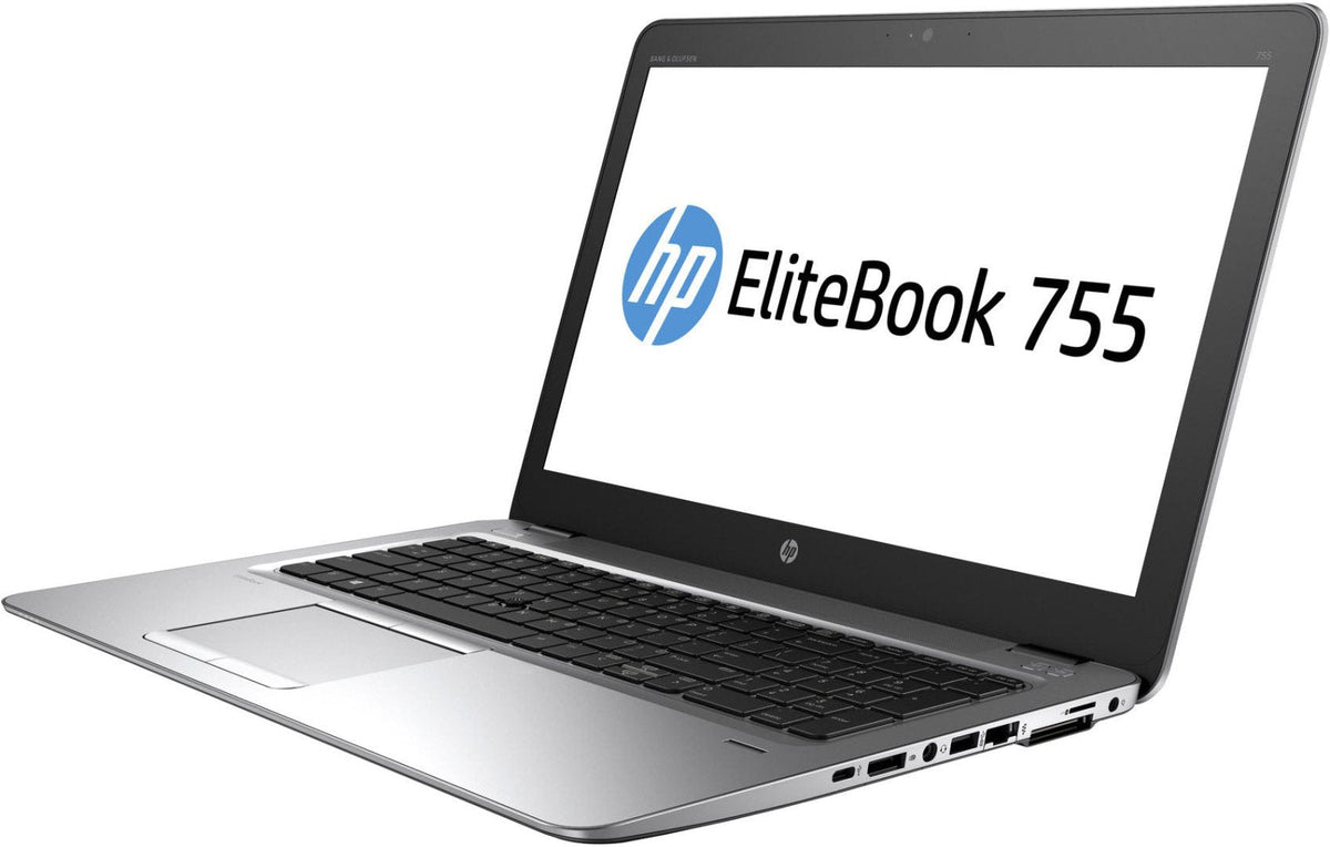 HP EliteBook 755 G4 15,6 Zoll 1920x1080 Full HD AMD Pro A10 256GB SSD 8GB Windows 10 Pro Webcam