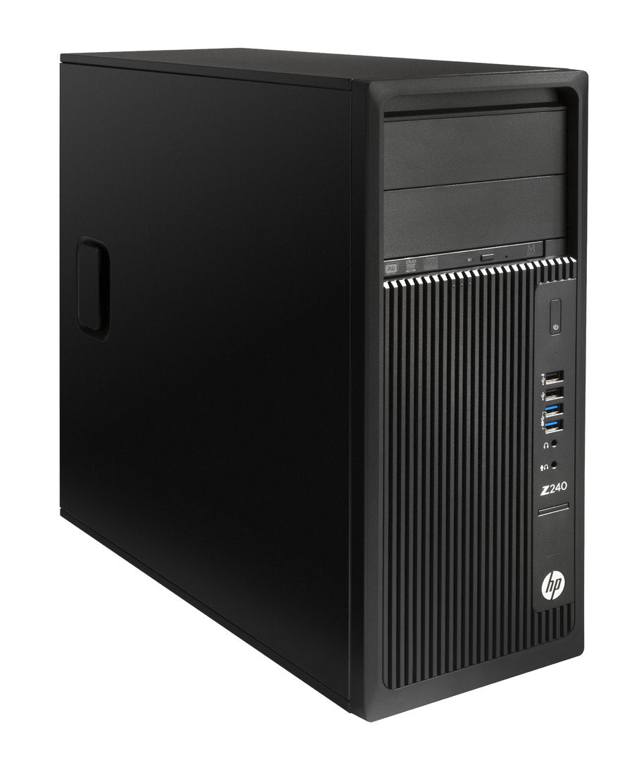 HP Z240 Intel Quad Core i5 512GB SSD + 1TB HDD 16GB Windows 10 Pro Nvidia Quadro