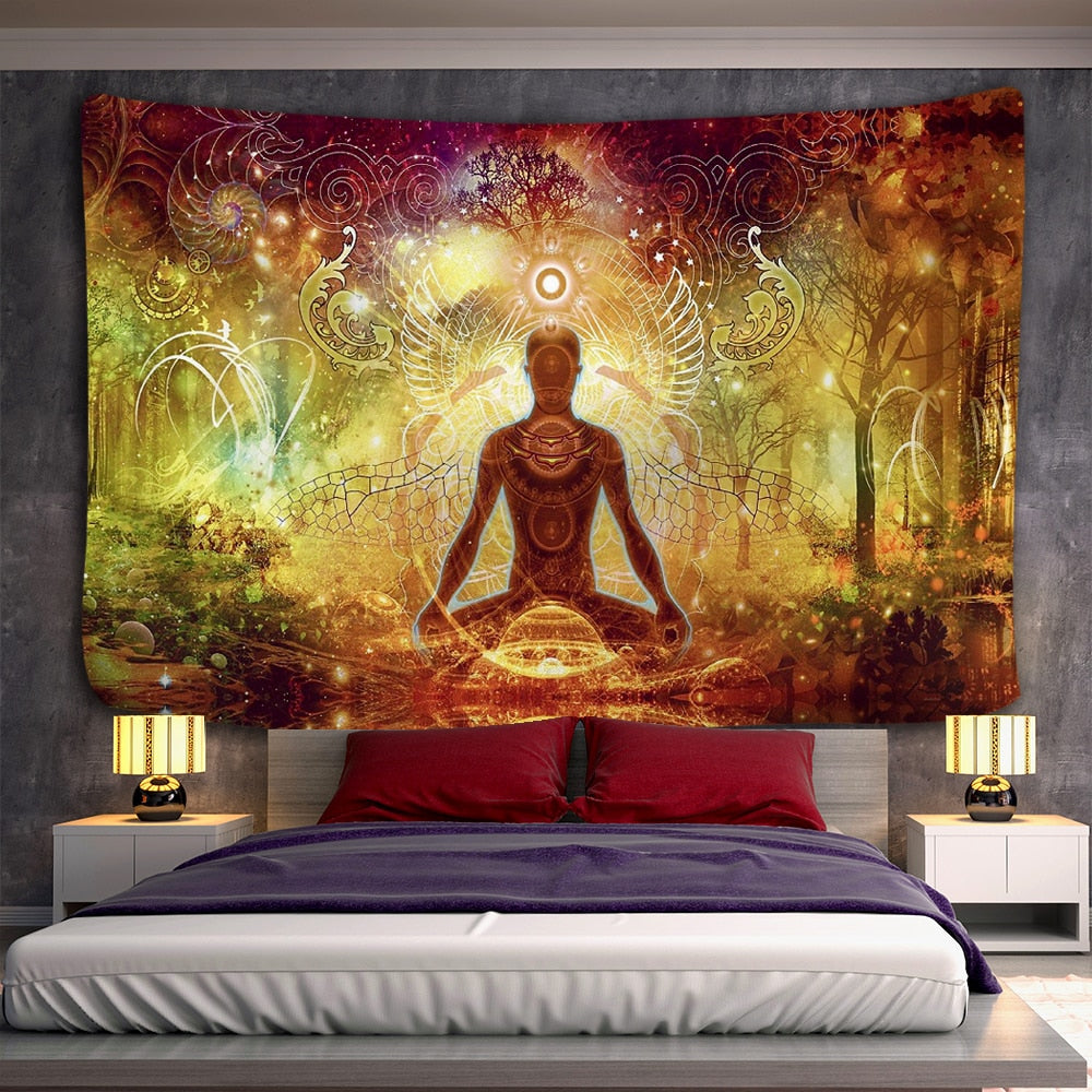 Mystic Mystical Schwarzlichtposter