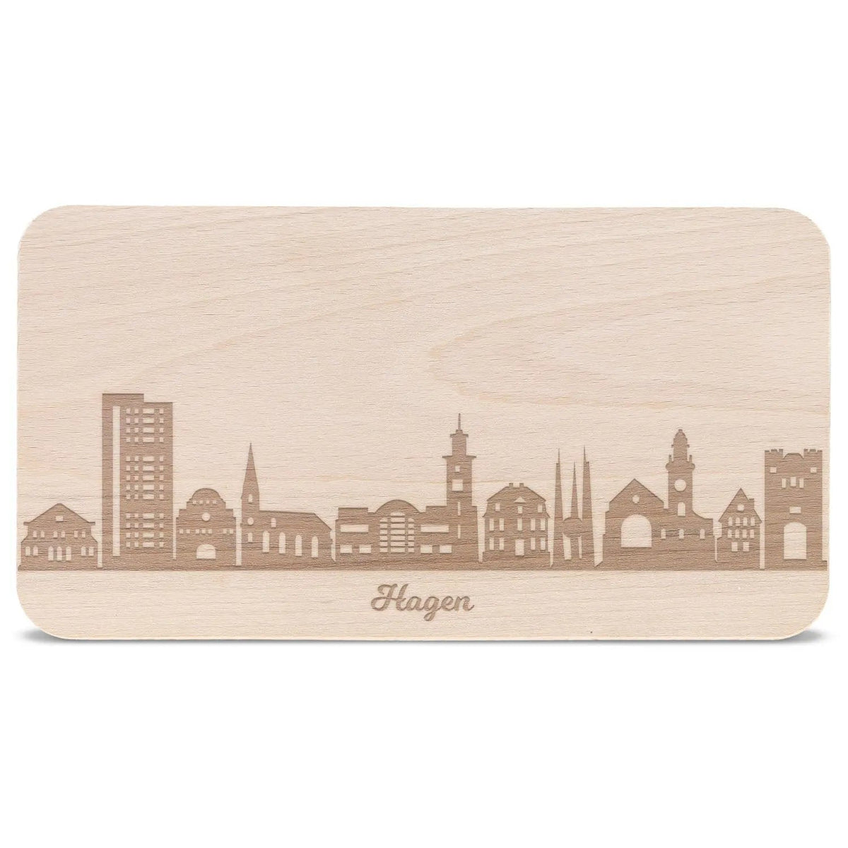 Frühstücksbrettchen Skyline Hagen