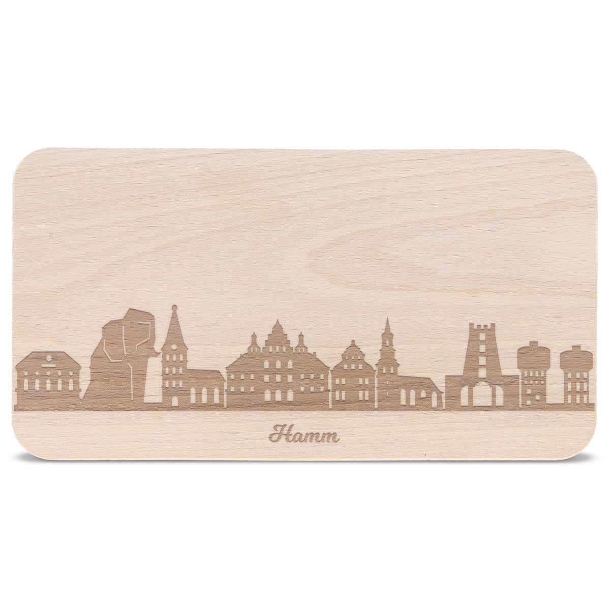 Frühstücksbrettchen Skyline Hamm