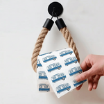 Hanfseil Toilettenpapier Halter ohne Bohren