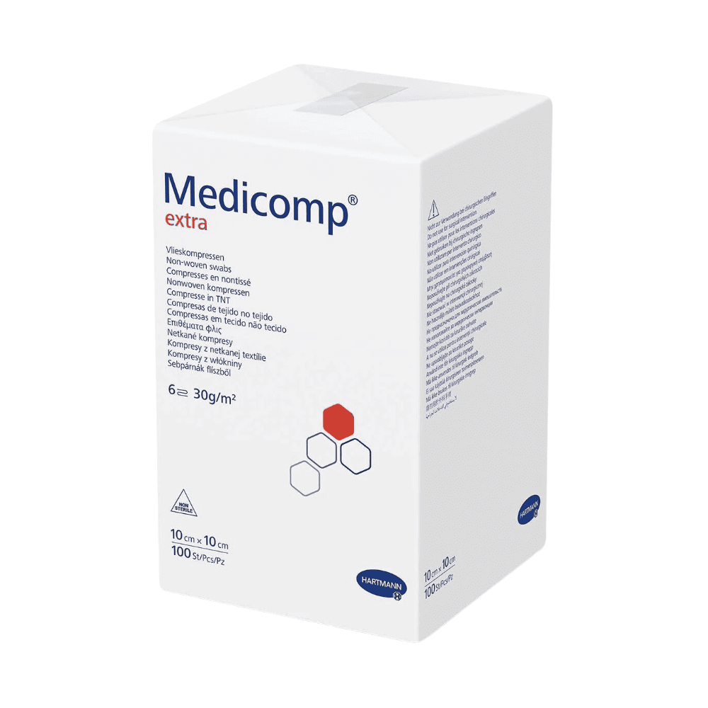 Hartmann Medicomp® extra unsterile Vlieskompresse - 100 Stück