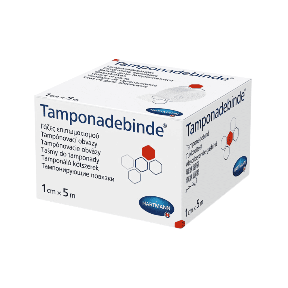 Hartmann Tamponadebinden aus Baumwolle, verschiedene Größen