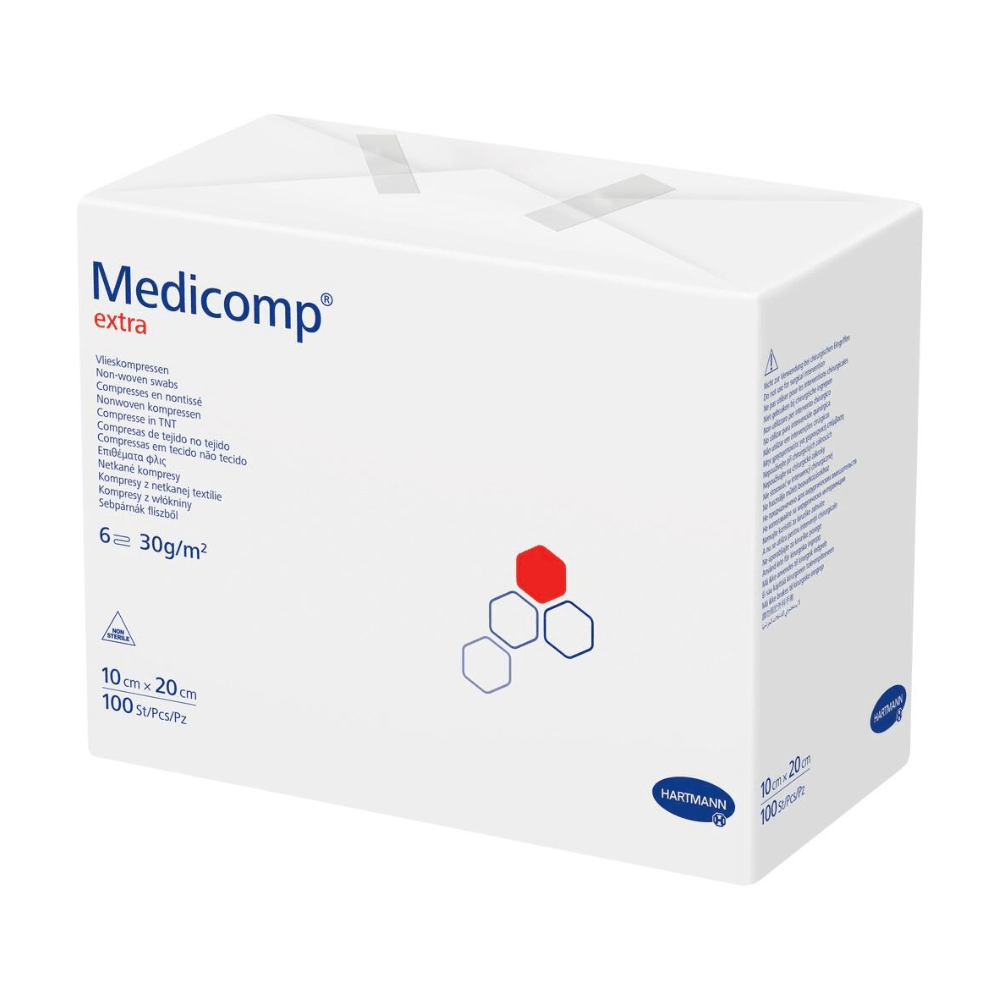 Hartmann Medicomp® extra unsterile Vlieskompresse - 100 Stück