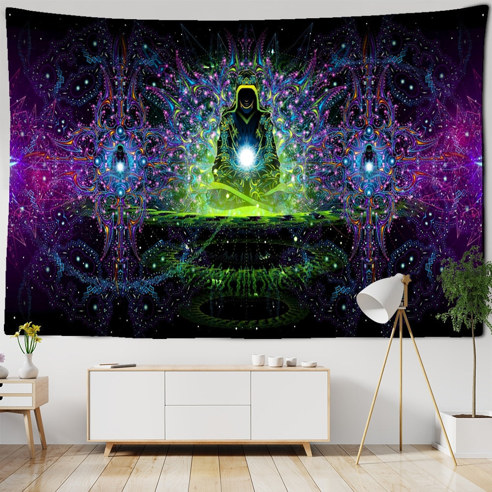 Mystic Mystical Schwarzlichtposter