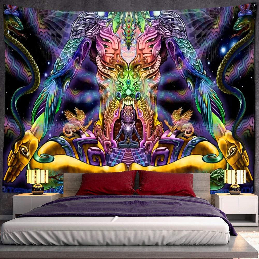 Mystic Mystical Schwarzlichtposter