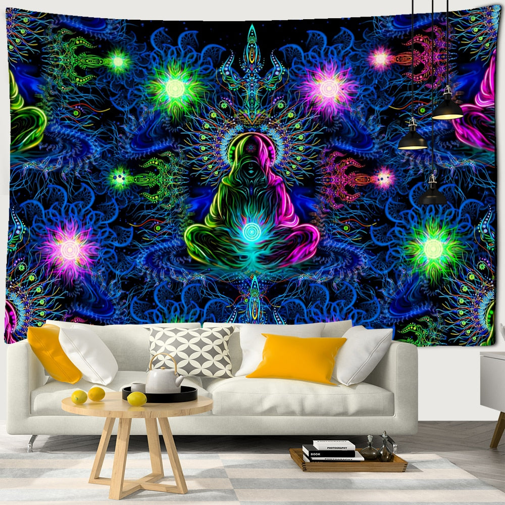 Mystic Mystical Schwarzlichtposter