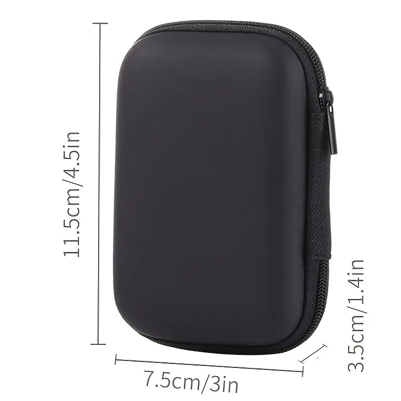 Kopfhörer Tasche Schutztasche Etui Case Cover Hülle für Headphones, Karten & Zubehör