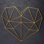 Origami 3D Herz aus Holz -