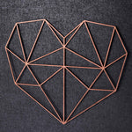 Origami 3D Herz aus Holz -