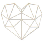 Origami 3D Herz aus Holz -