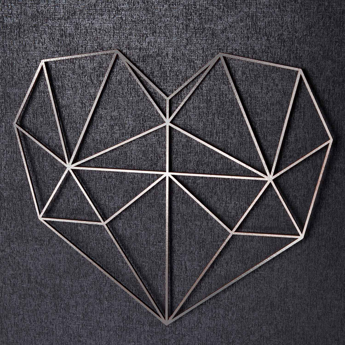 Origami 3D Herz aus Holz -