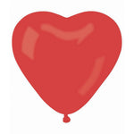 Latexballon Ø50cm Herz | 25 Stk. Rot