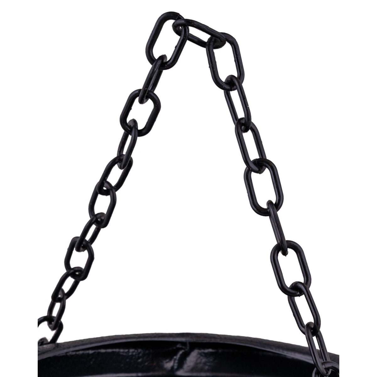Großer Hexenkessel mit Kette Ø 21 cm | Schwarz