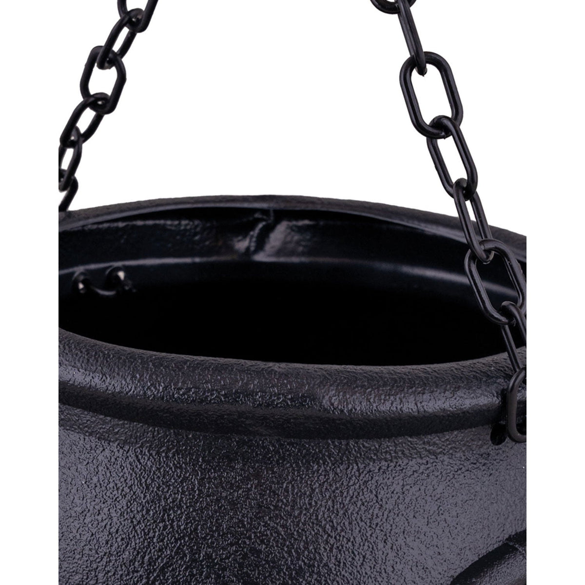 Großer Hexenkessel mit Kette Ø 21 cm | Schwarz