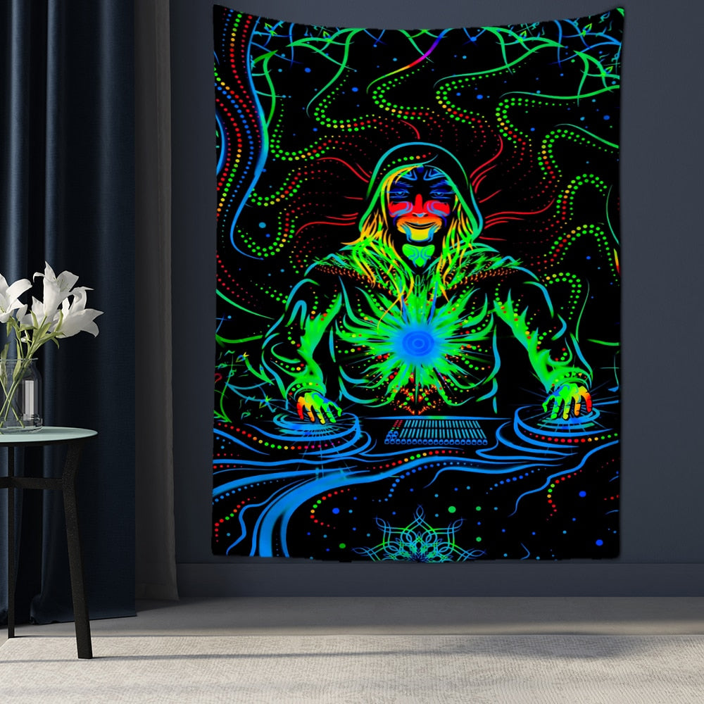 Mystic Mystical Schwarzlichtposter
