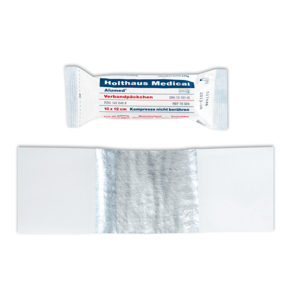 Holthaus Alumed® Verbandpäckchen, verschiedene Größen