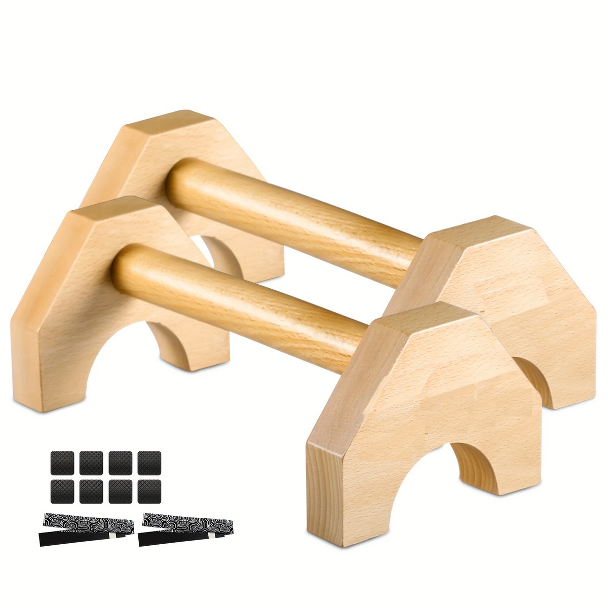 Premium Holz Liegestützgriffe