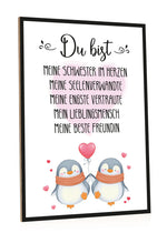 Holzschild mit Spruch Meine beste Freundin