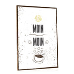 Holzschild Moin Moin