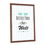 Holzschild Bester Papa der Welt