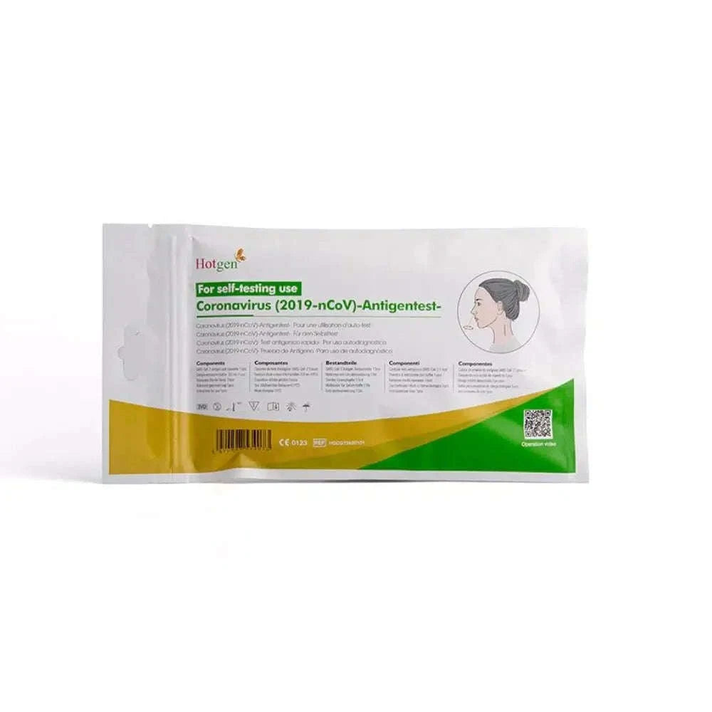 Hotgen Sars-CoV-2 Antigen Laien Schnelltest CE0123 | Packung (1 Test) Namma Markt