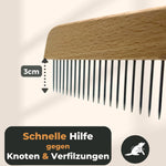 Hundekamm Unterwolle für langhaar Hunde & Katzen - Entfilzungskamm