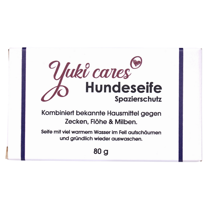 Spazierschutz Seife gegen Zecken, Flöhe & Milben