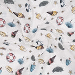 Mulltuch Bio-Baumwolle 60x60cm • Beach Day • 2er-Set