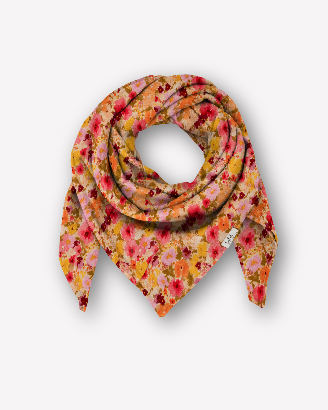 Musselin-Halstuch Erwachsene • Flowerful