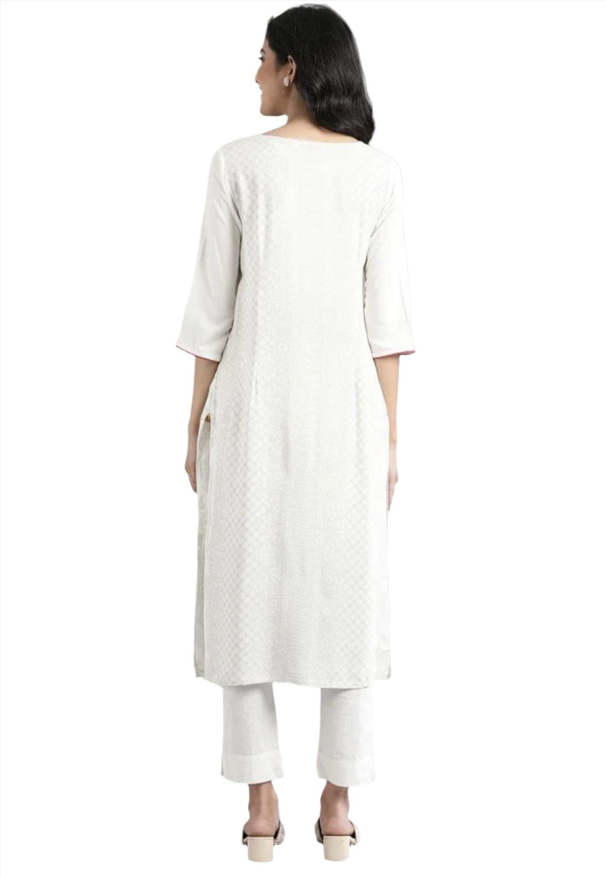 Off White Printed Kurta in berlin