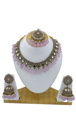 Mirror Necklace Earring with Mangtika in berlin